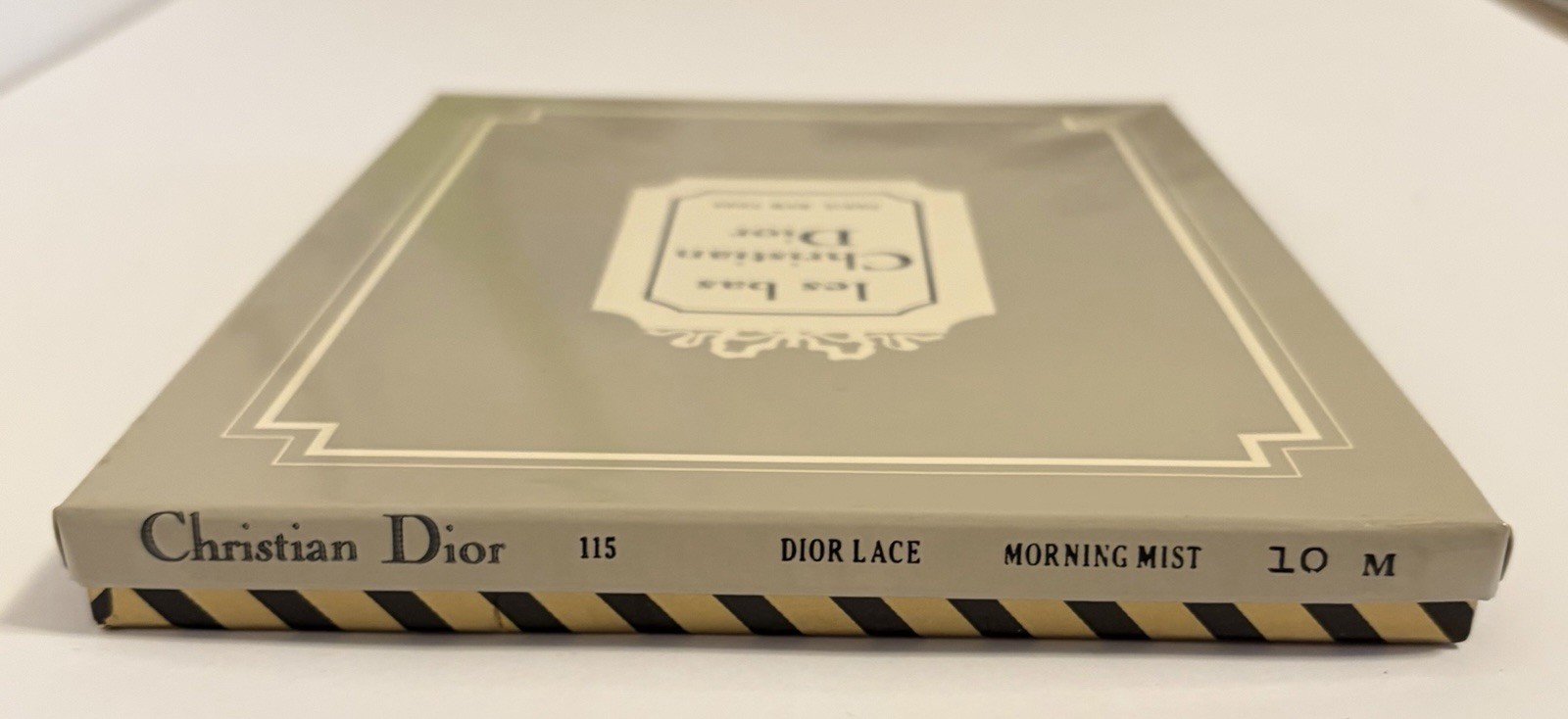 Christian Dior 115 Stockings Dior Lace Morning Mist 10 M -Vintage In Box 1 Pair