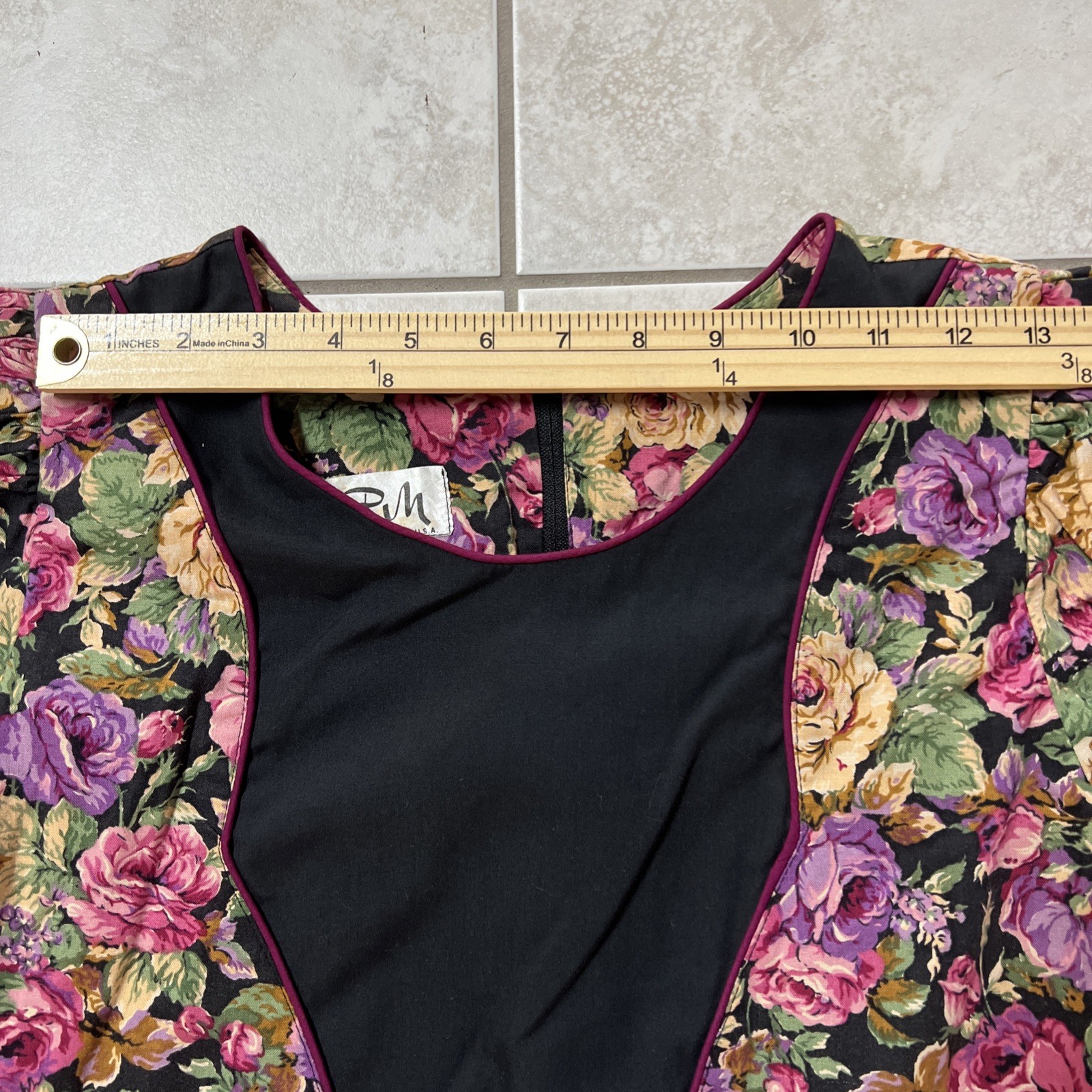 Vintage Hawaiian Dress Medium Set Of 2 Floral Colorful Long