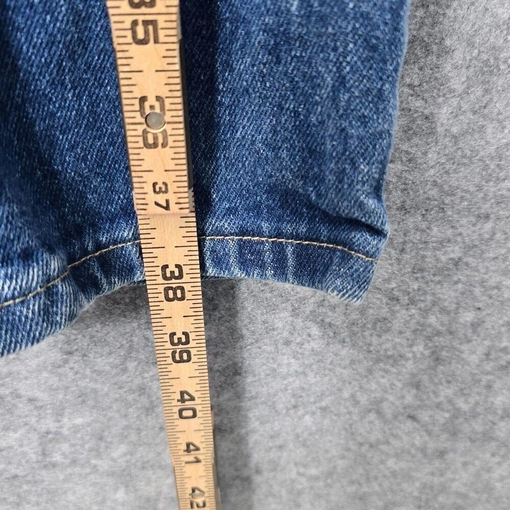 Vintage Zena High Waisted Mom Jeans Blue Tapered Leg Made in USA Womens Size 5