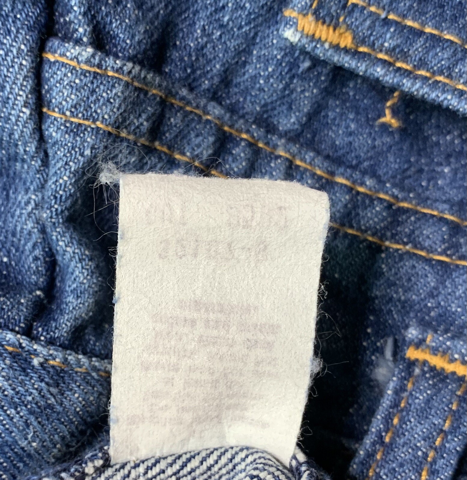 Vintage 70s / 80s Women’s Flaired Blue Jeans 32 3/8×29 11/16