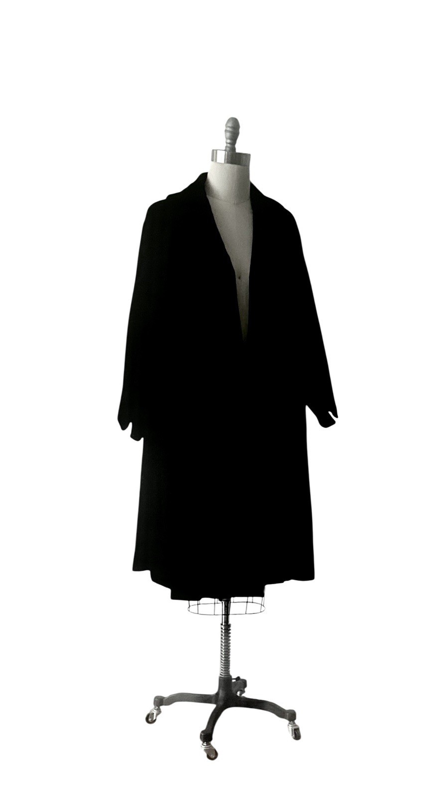 Vintage 1950’s Black Velvet Evening Coat