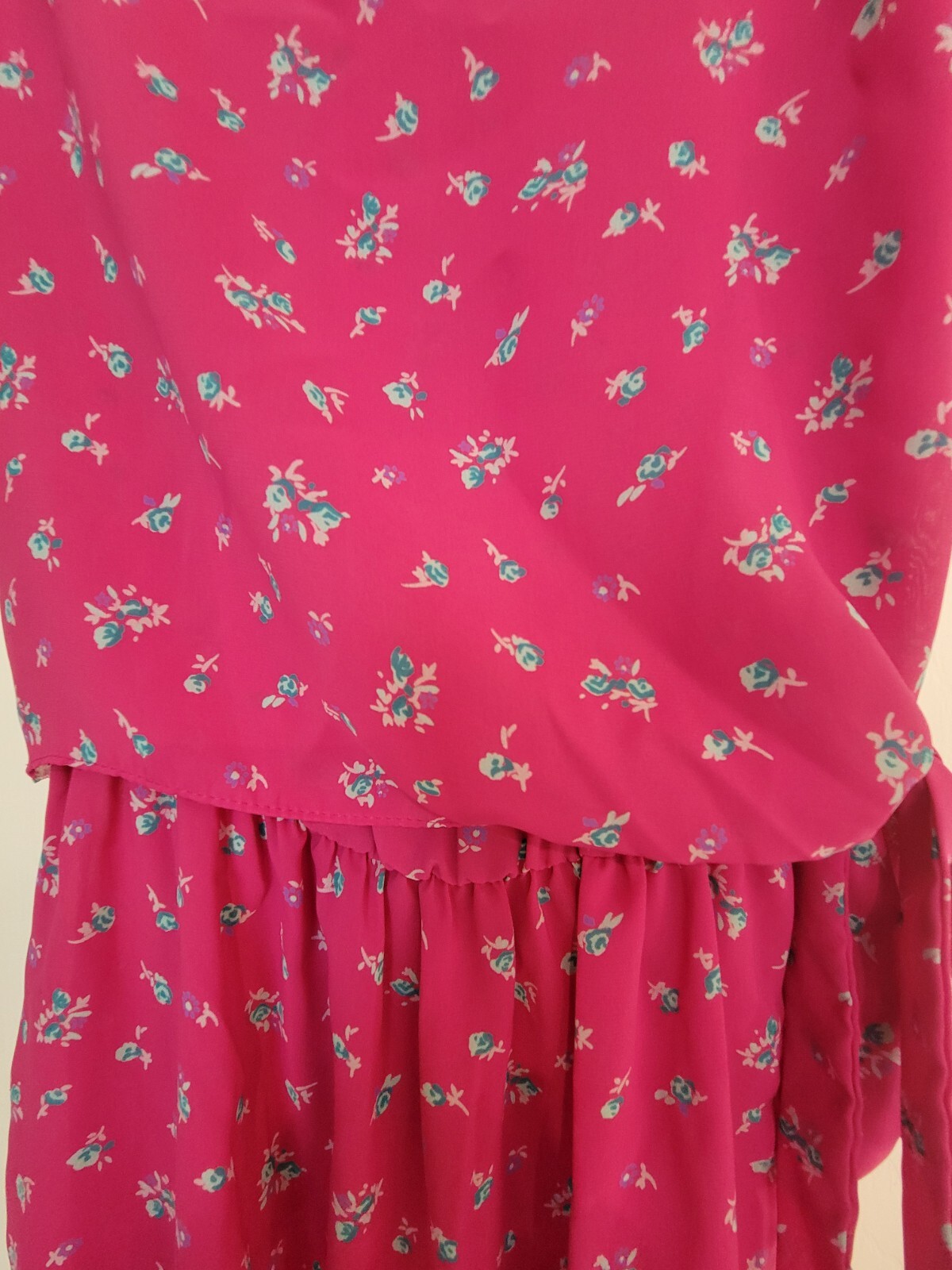 Vtg 80’s Alison Peters Women’s Midi Dress Sz S