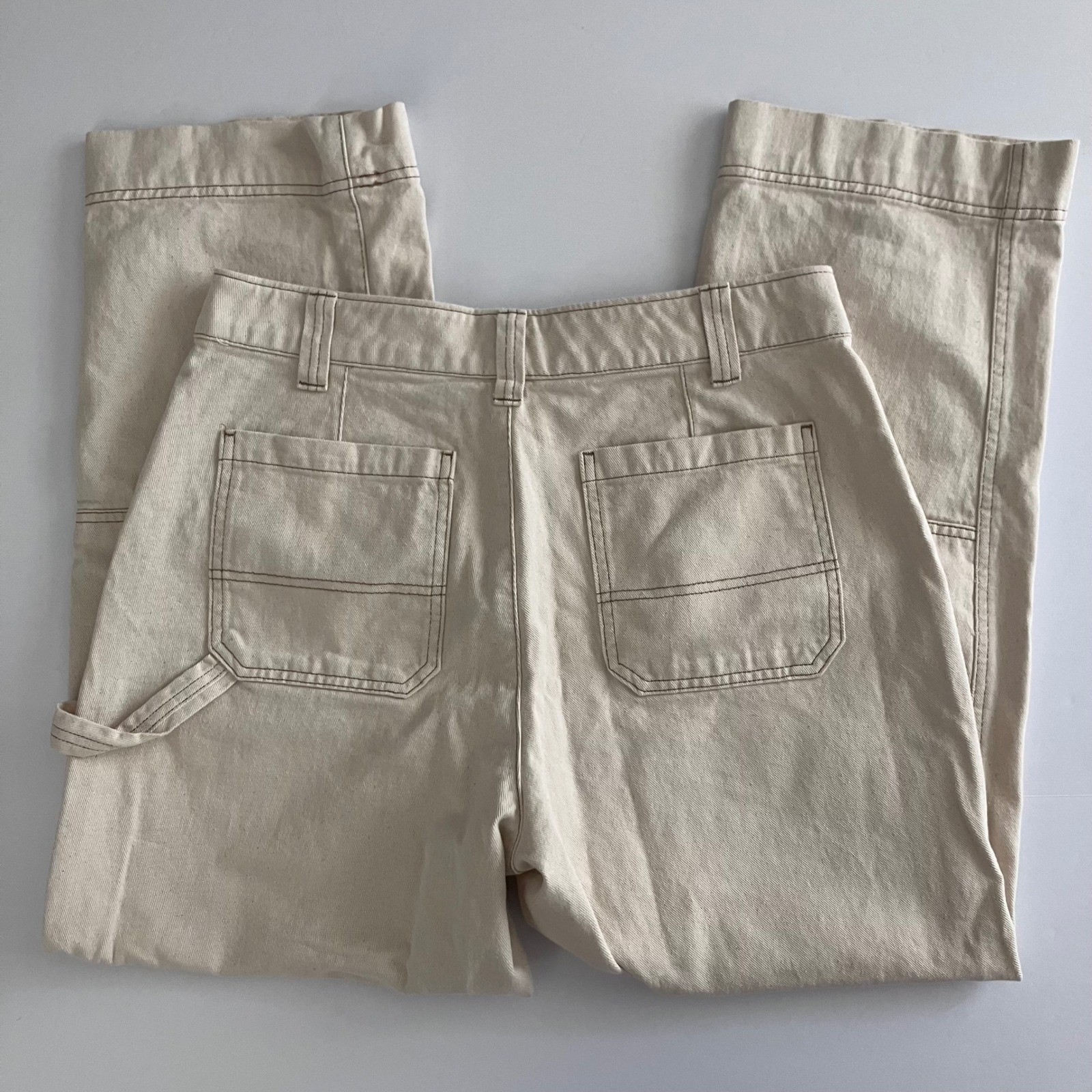 Old Navy Womens Granola Indie Grunge Boho High Rise Utility Cargo Pants Size 10