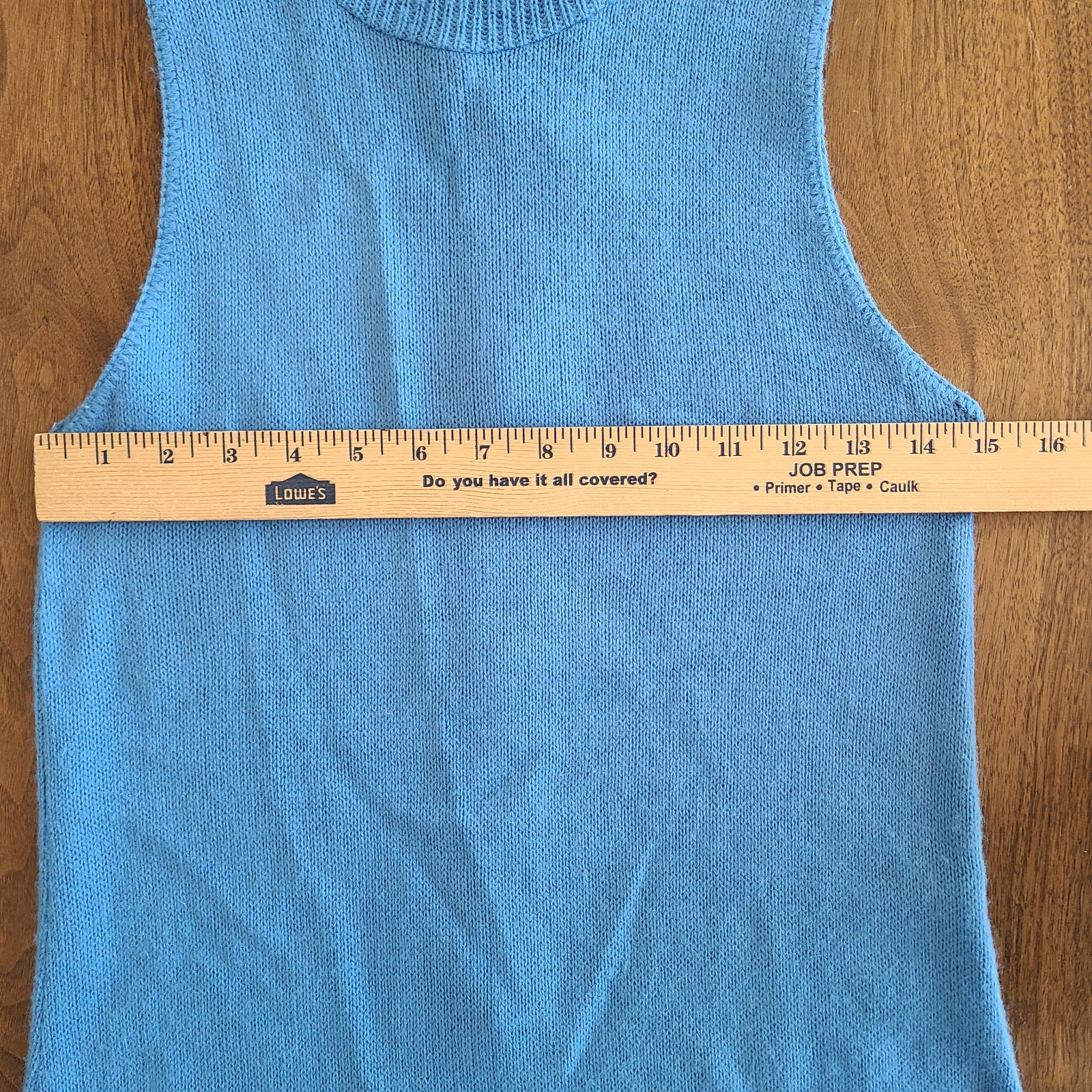 Vintage 60’s-70’s cornflower blue sweater dress Mollie Parnis Boutique NY Sm-Med