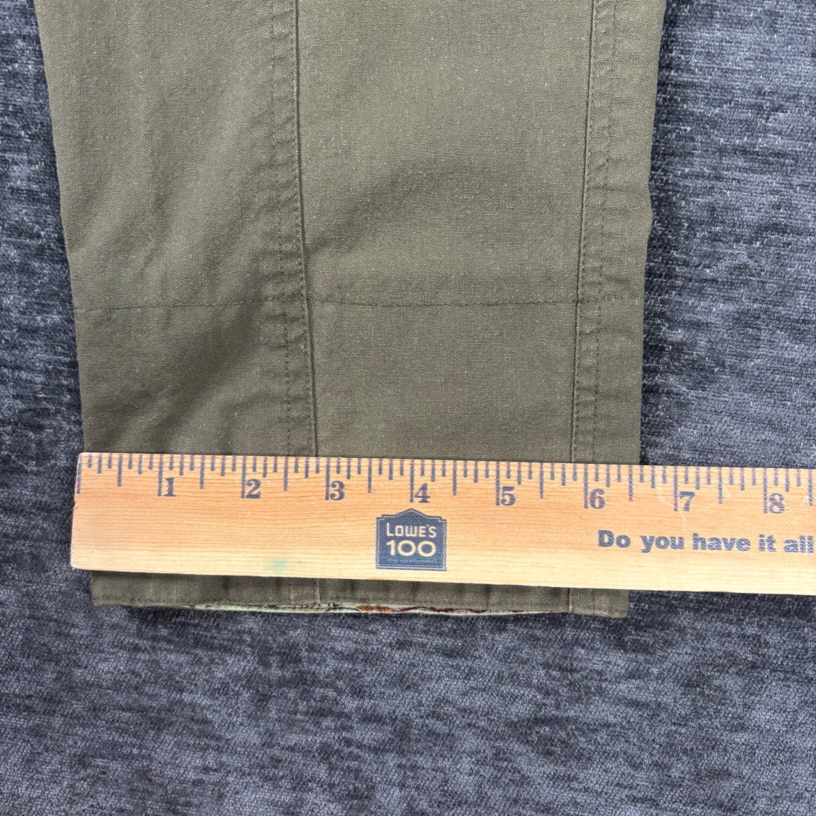 Vintage Cotler High Waisted Cargo Pants Womens 29×34 Green Khaki Tapered Utility