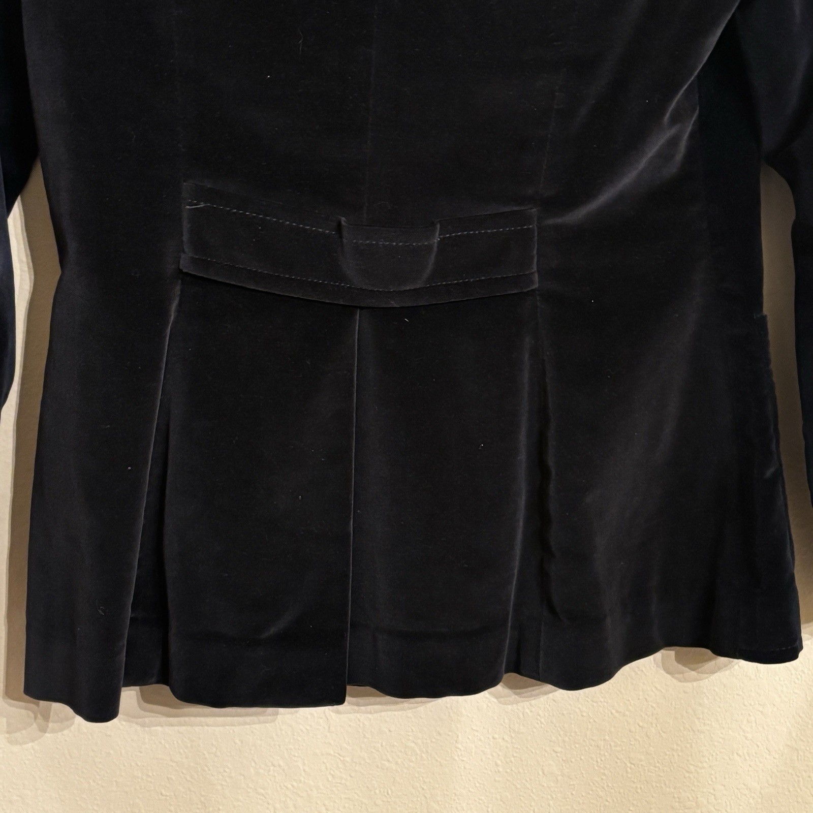 PANTHER Blazer Women Sz 11/12 Black VTG Whimsygoth Old Money Victorian Grunge
