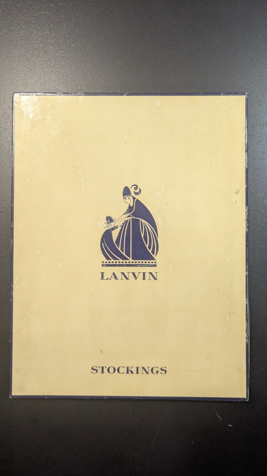 Lanvin 850 Vintage Seamless Nylon Stockings – „Scandal Nude” – 8 1/2 – 2 Pairs