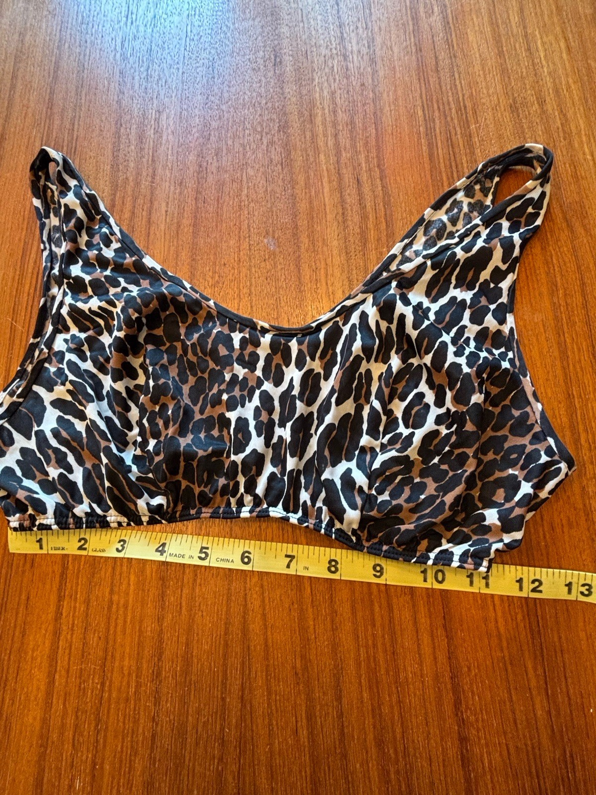 Vtg Groovy 60’s Vanity Fair Leopard Print 3 Piece Nylon Sleepwear Set Medium