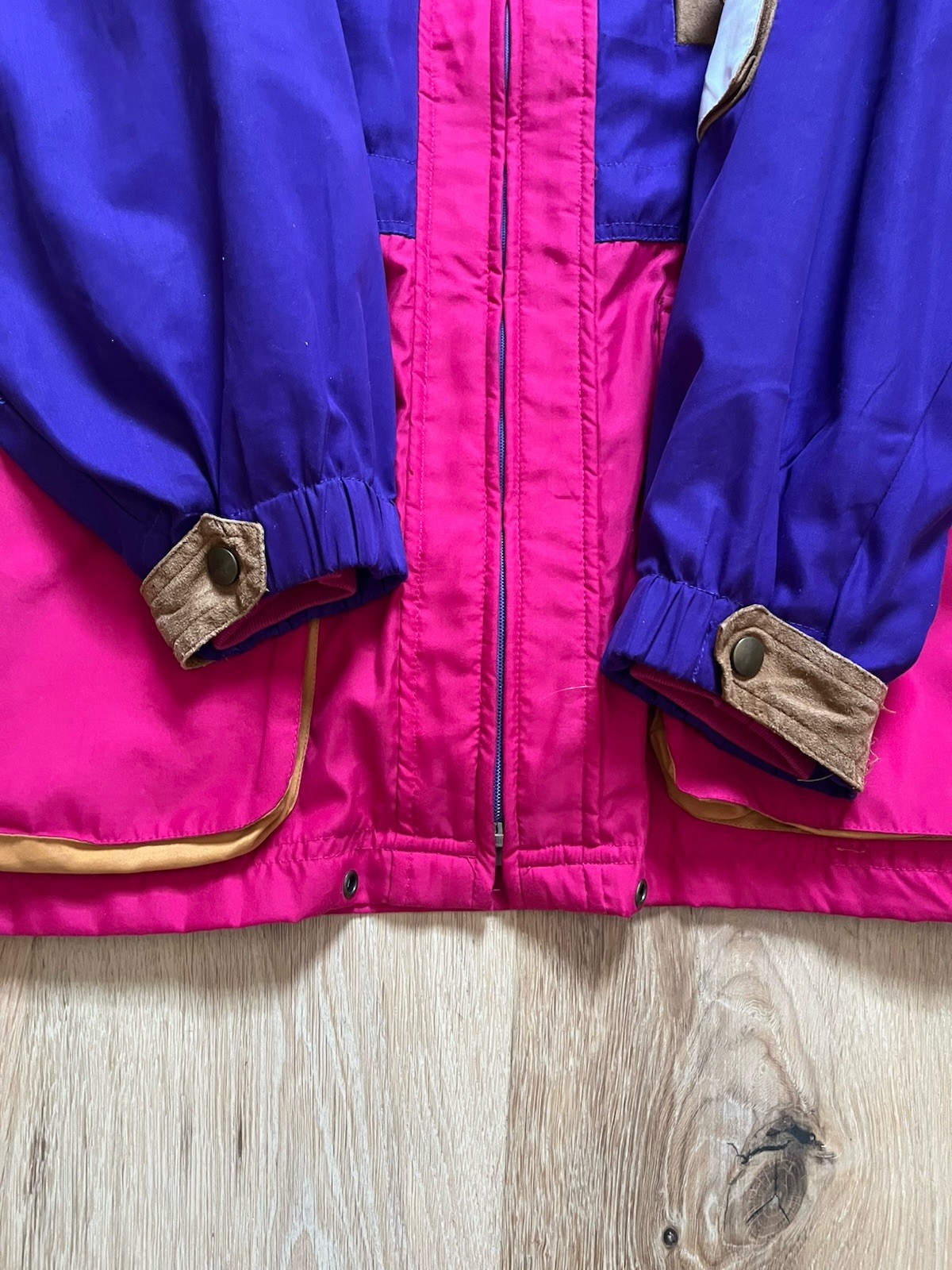 Vintage Rockport Colorblock Ski Jacket Womens S Purple Snowboard Retro 80s 90s