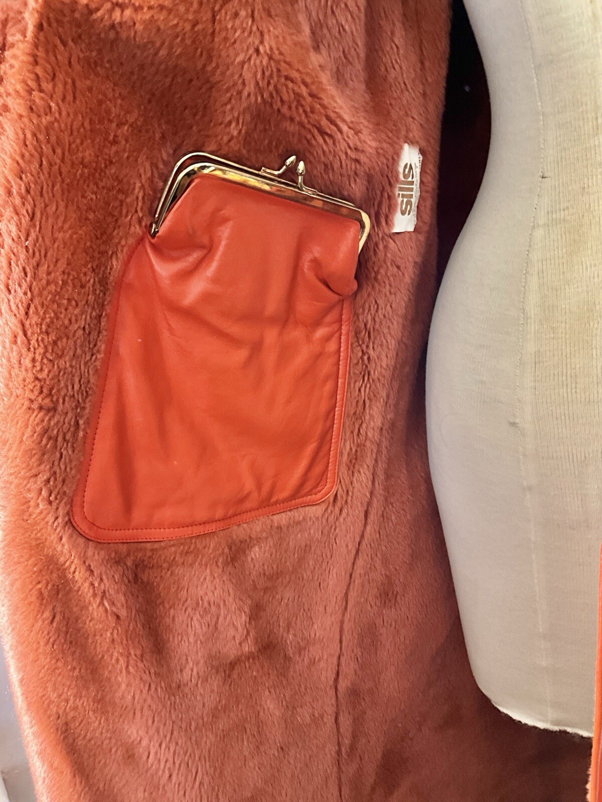 Vintage 1970’s Bonnie Cashin Fleece Lined Coat with Removable Hood + Coin Pocket