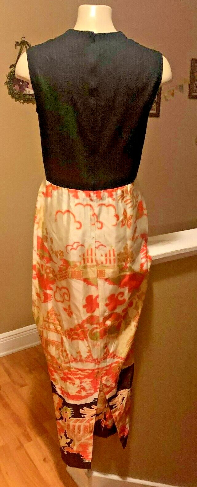Late 60’s Early 1970’s Vintage Maxi Dress