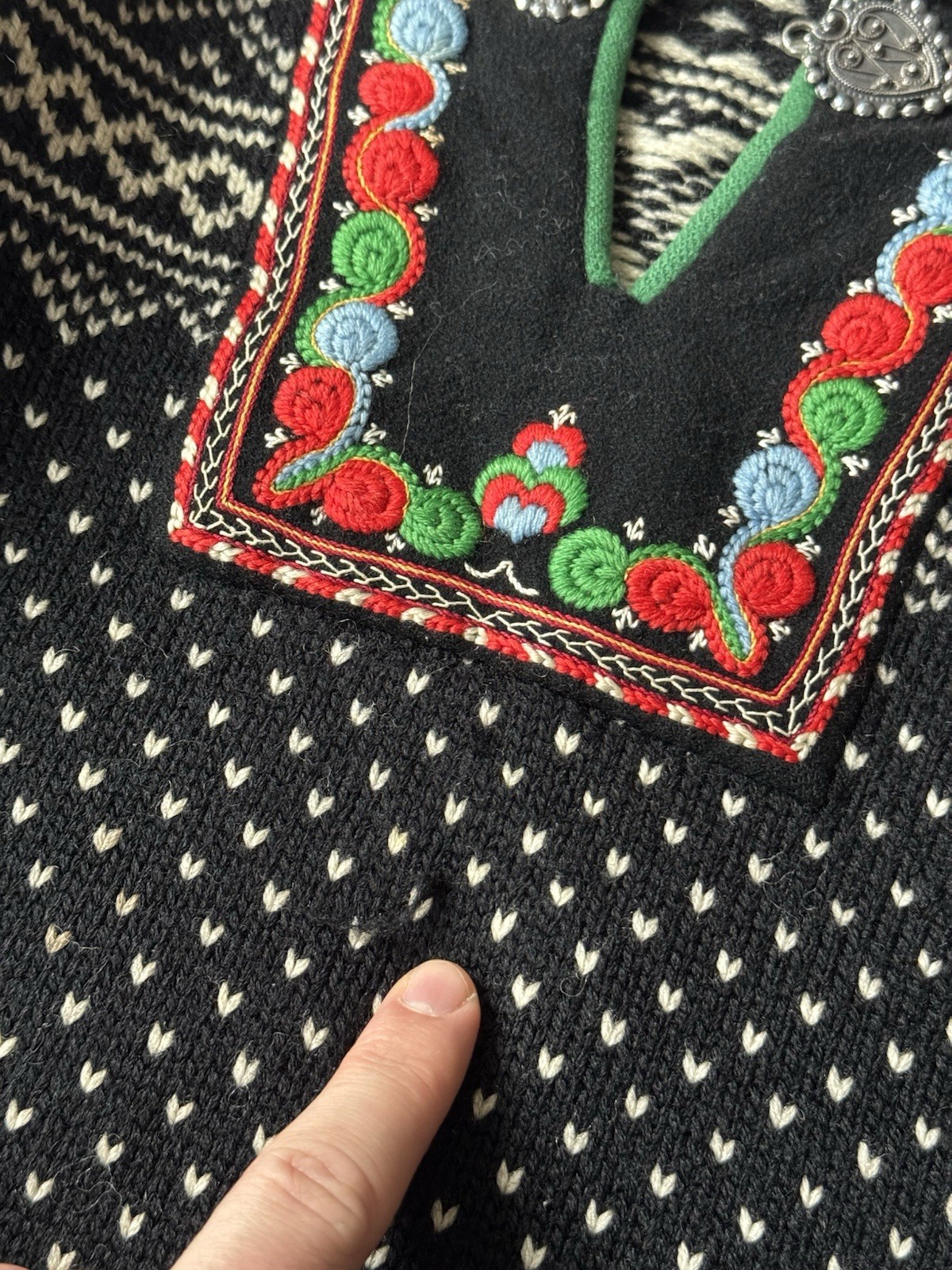 Vintage Awesome 00s Dale Of Norway Style Wmns Sweater