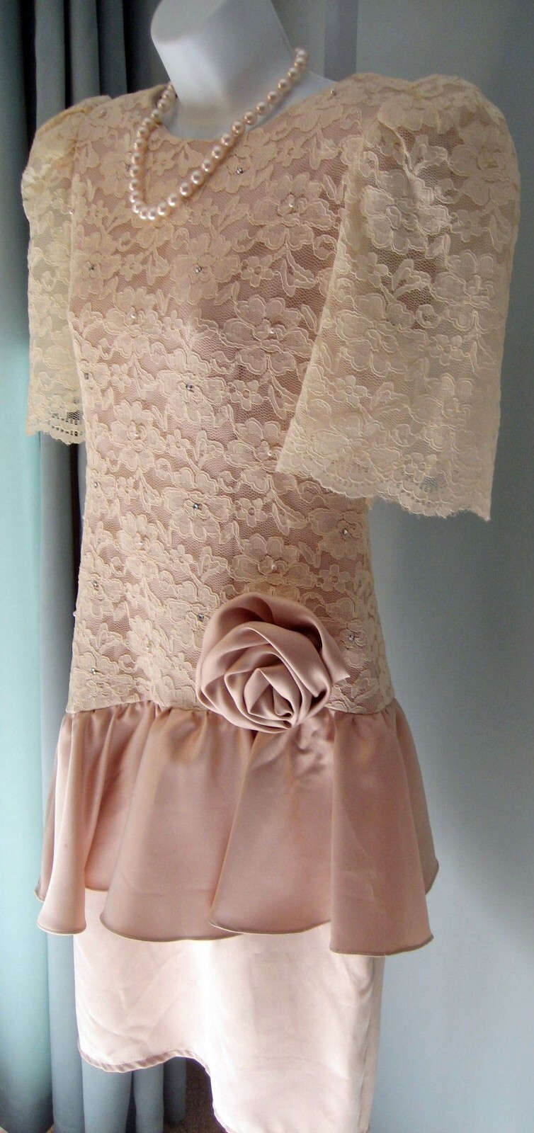 Vintage Barbara Chodos Michael Marcella Ltd Sz 6 Wedding, Mother of B/G EC