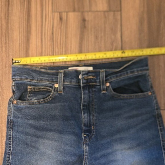 Signature b Levi Strauss Heritage High Rise Straight Crop Jeans Size 6