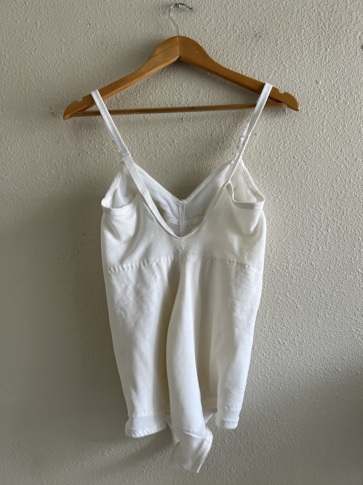 Subtract Vintage Ivory All In One Shapewear Bodysuit 38C Union Label Cottagecore