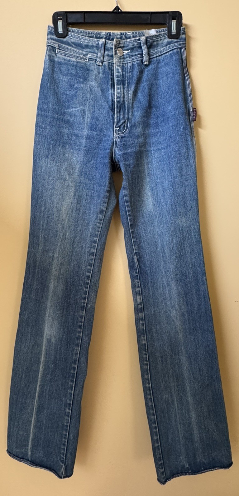 Luciens Jeans Vintage 80’s High Waist Front Coin Pocket Waist 25”/Inseam 33”
