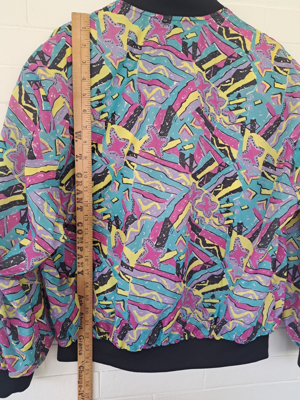 Vintage Windbreaker Bomber 1980s Stranger Things Womens Large Incrowd Collection