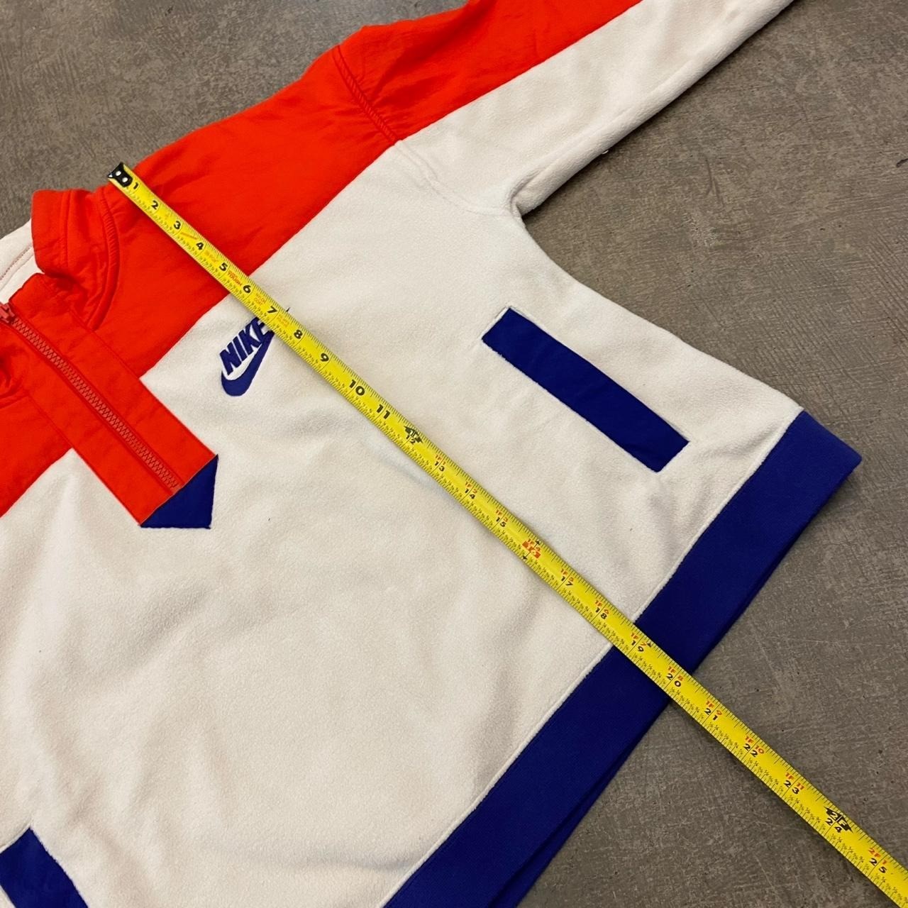 Vintage Nike Colorblock Quarter Zip Fleece Jacket Womens Size Medium