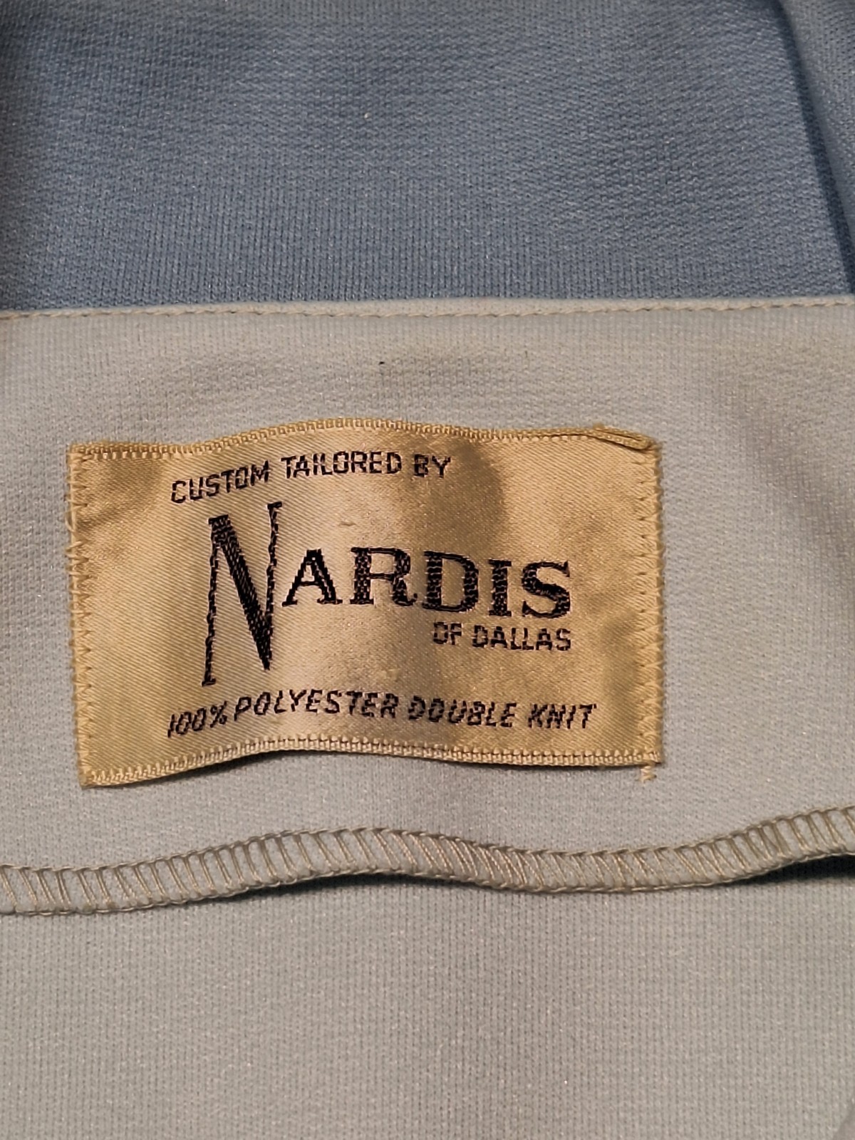 Vintage 60s/70s Nardis Of Dallas Double Knit Polyester 2 Piece Dress, M/l