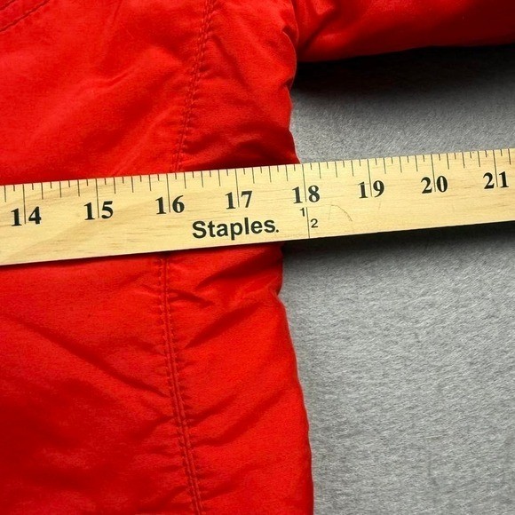 Vintage Jungerig Ski Wear Red Puffer Jacket Womens Medium Retro Winter Coat
