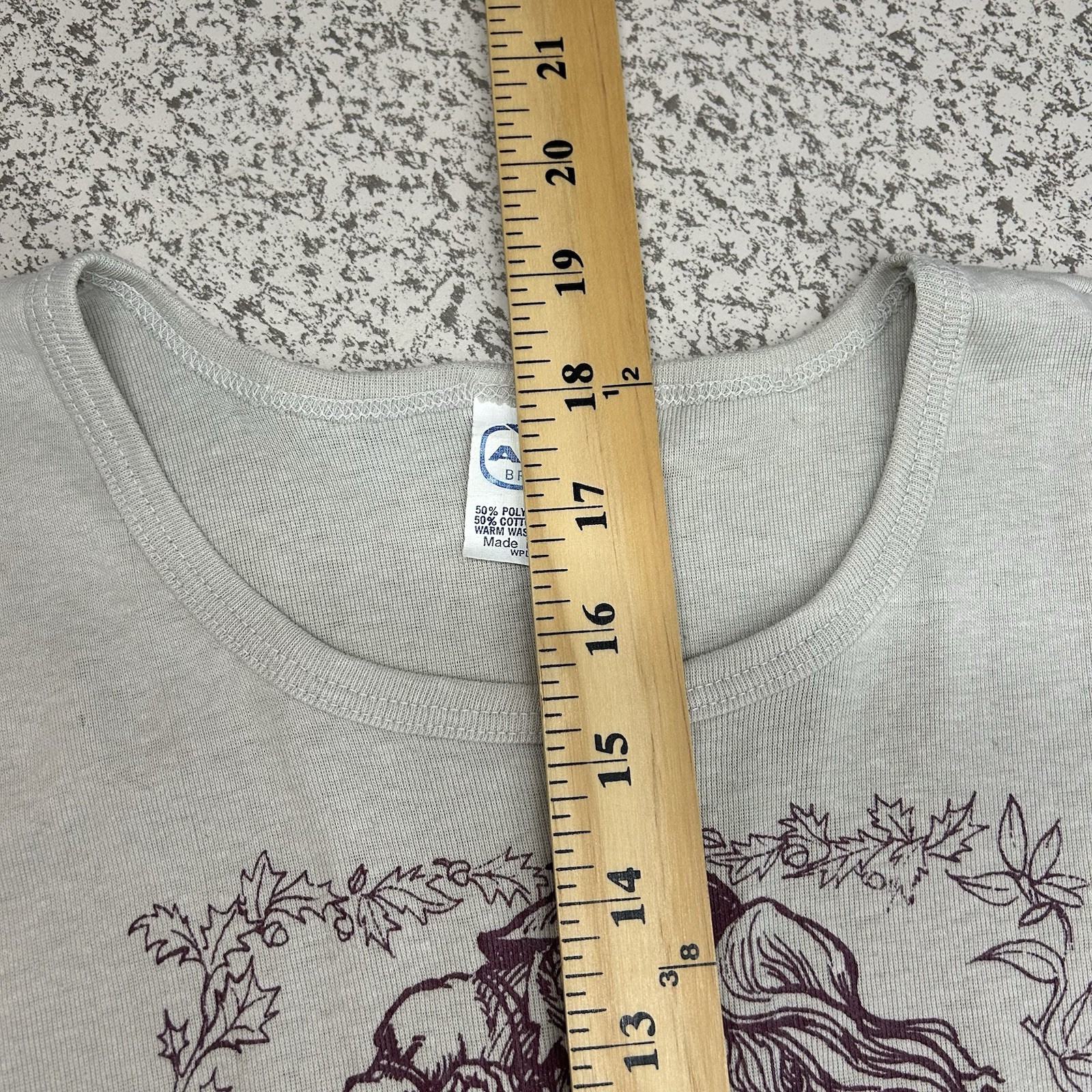 VTG 80s „Dance Augusta” Ladies Cap Sleeve T Shirt Adult Fits XL Anvil