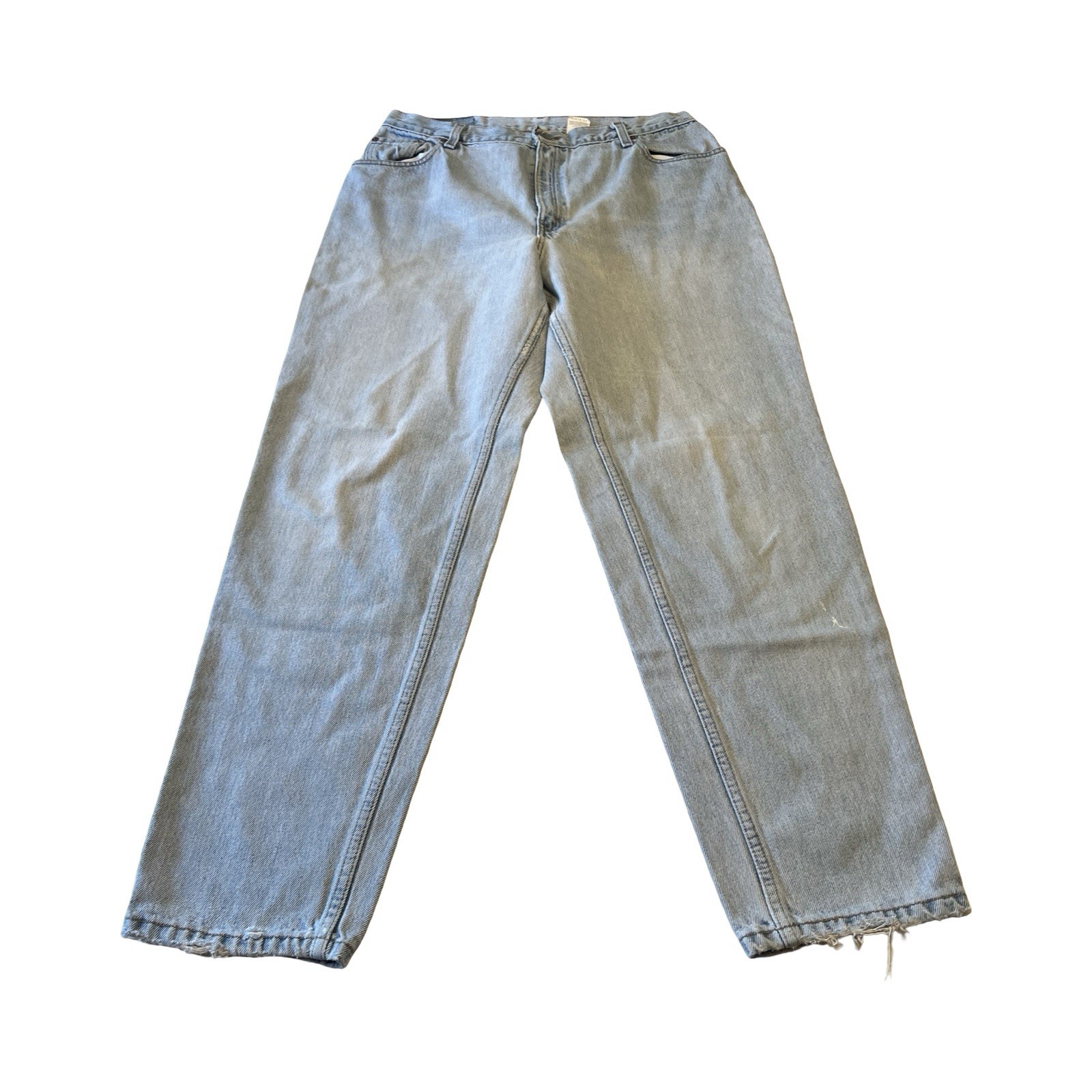 Vintage Levis 550 Relaxed Fit Tapered Leg Light Wash High Rise Jeans 16 Reg M