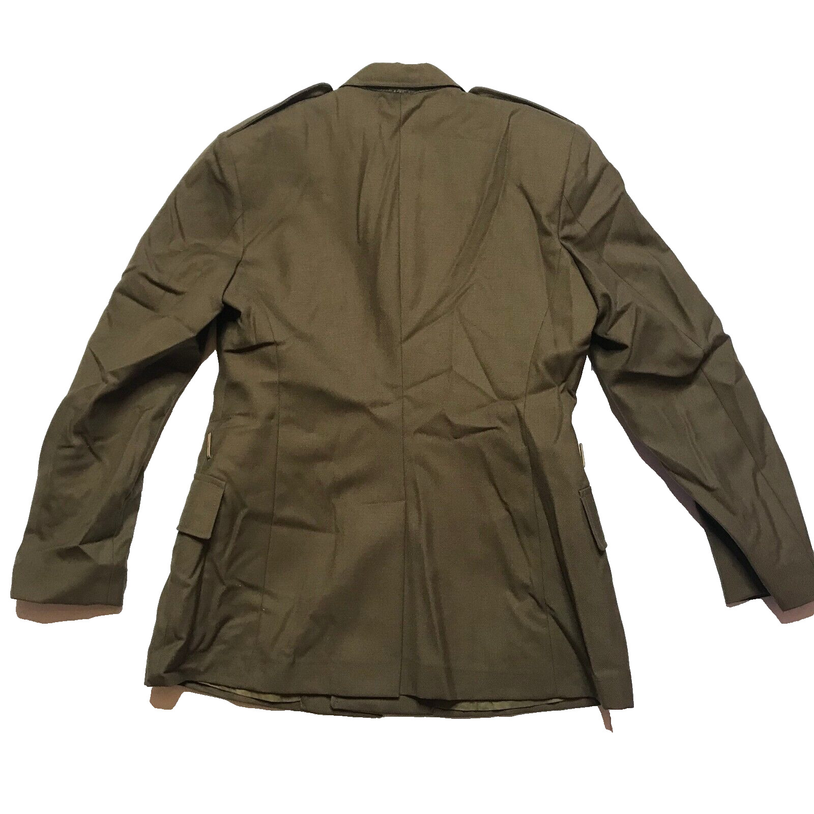Vintage 1991 Army Khaki Green Jacket Size 16 Wool & Polyester ( VERY RARE ) New