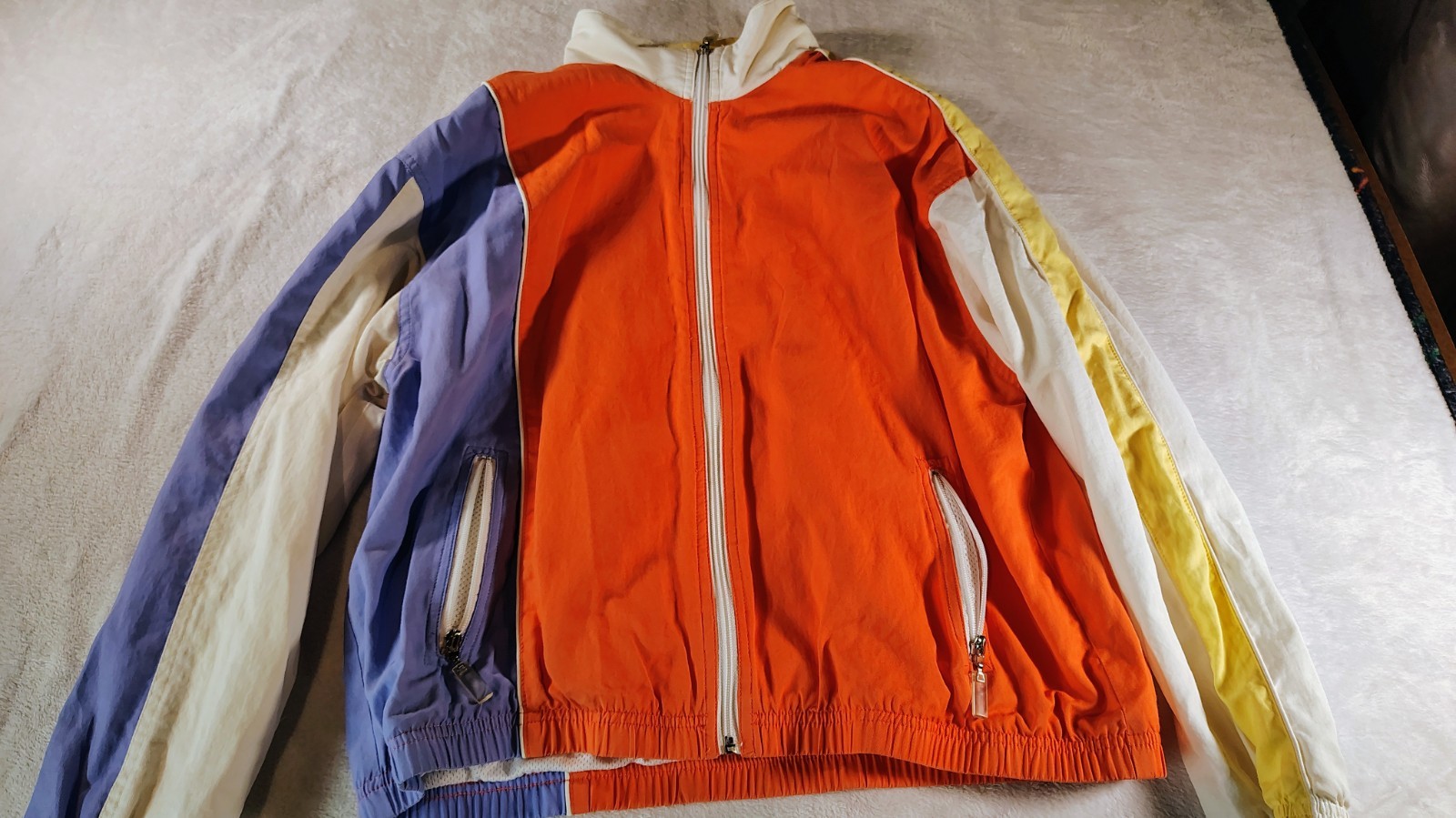 koret windbreaker color block vintage 80s Size Large