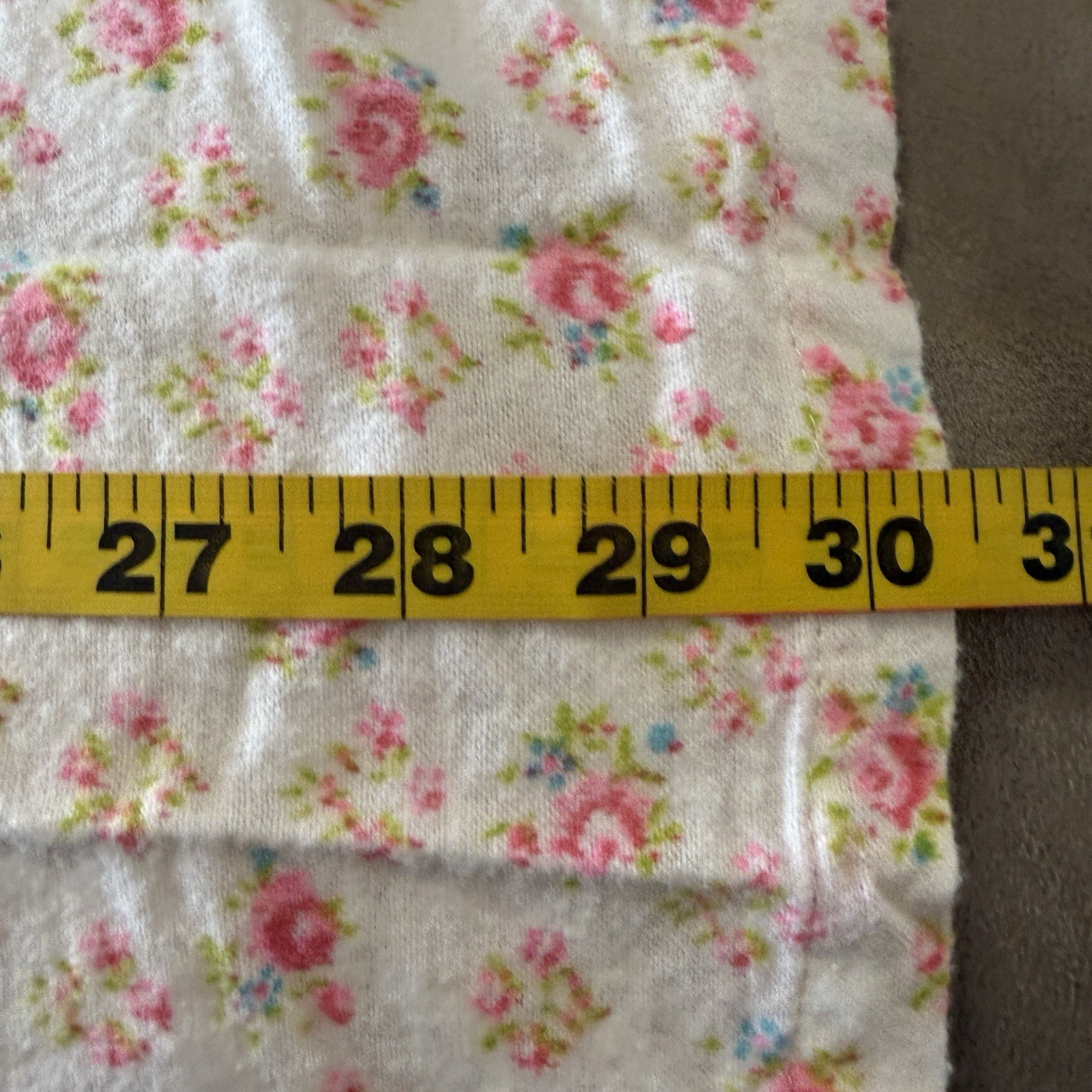 Vintage Gaymode Short Flannel Nightgown XL Smock Neck Grannycore Prairie Cottage