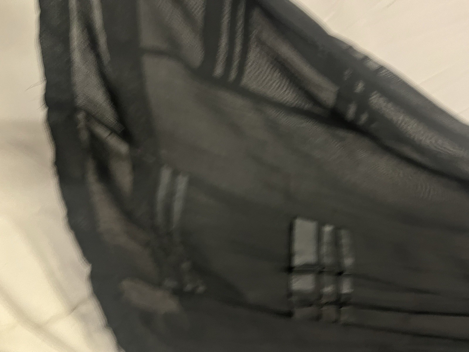 1900 Sheer Black Cotton Pleated Skirt Day Time
