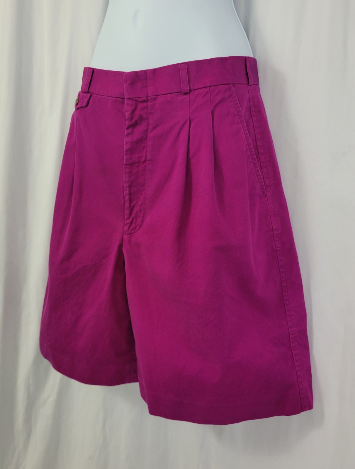 Vintage Stanley Blacker Magenta/Purple Walking Shorts Size 10