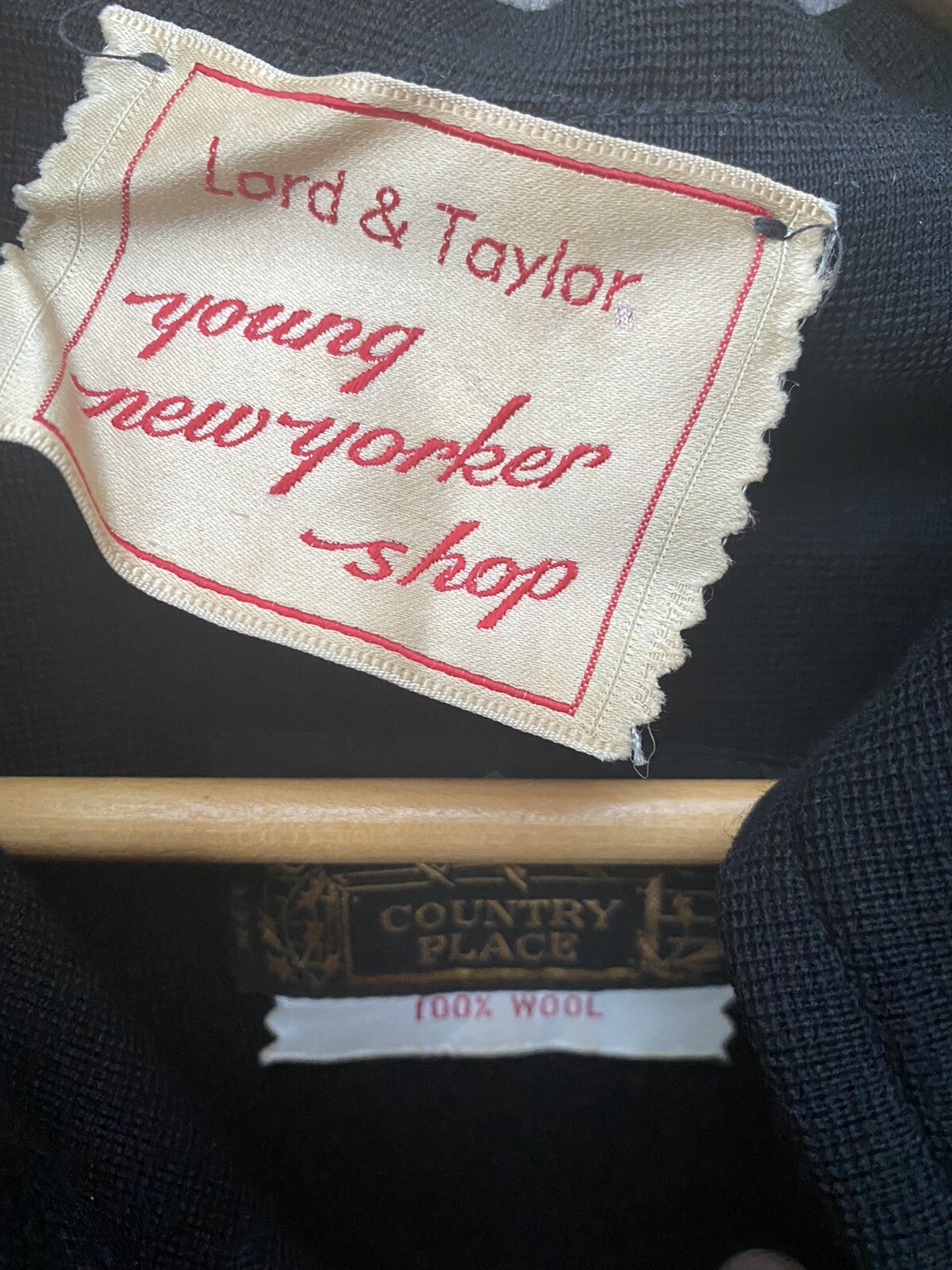 Vintage Hood Queen Of The Capes Country Place Wool 1950’s Lord Taylor New York