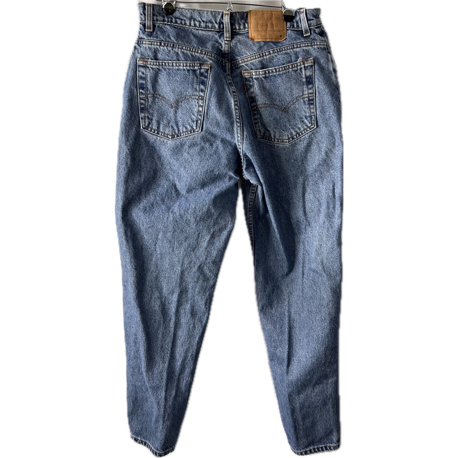 Vintage Levis Womens 551 Jeans | Size 14 Med | 10/1995 | Loose Fit Straight Y2K
