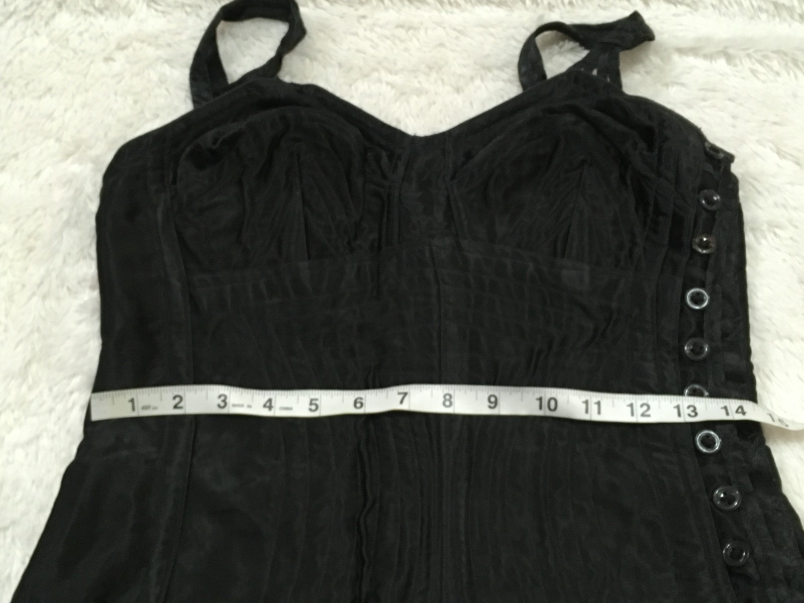 RARE Vtg Antique 20s 1930s? SATIN All in One Girdle Bodysuit Body Shaper BUTTONS