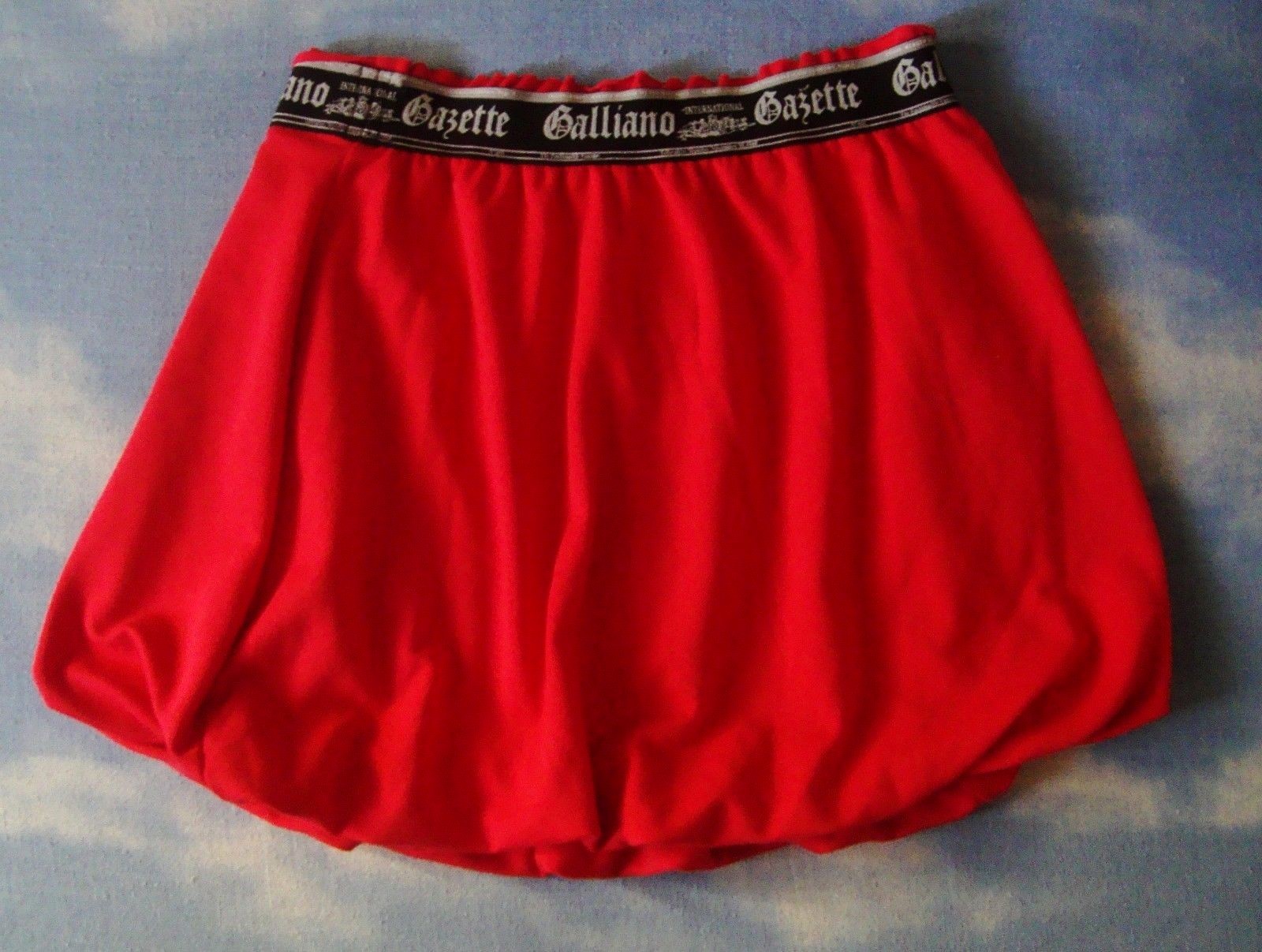 Vintage JOHN GALLIANO SKIRT skirt size 14 approx S NEW!