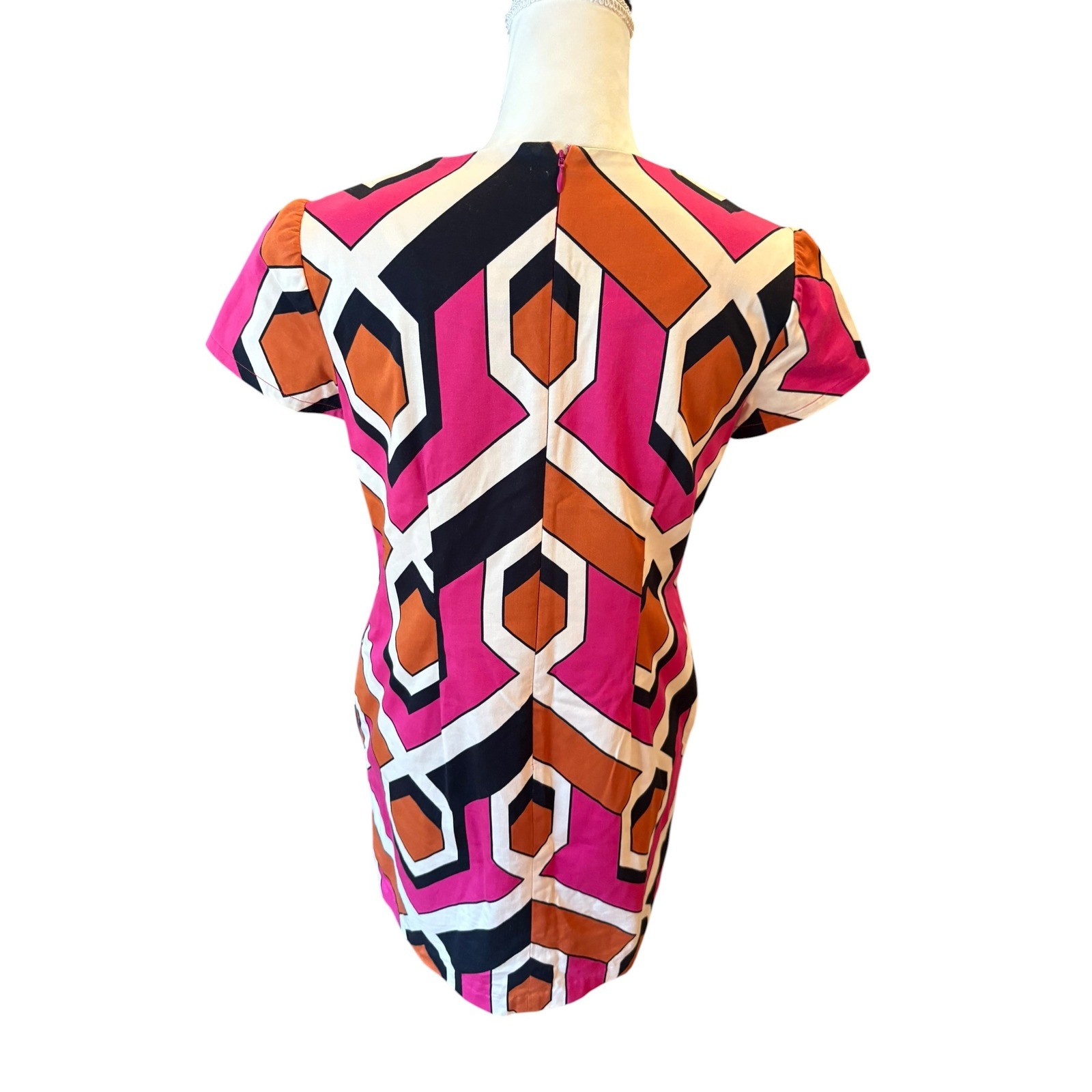 Corey Lynn Calter / Anthropologie Geometric Retro 60’s Mini Shift Dress – SP