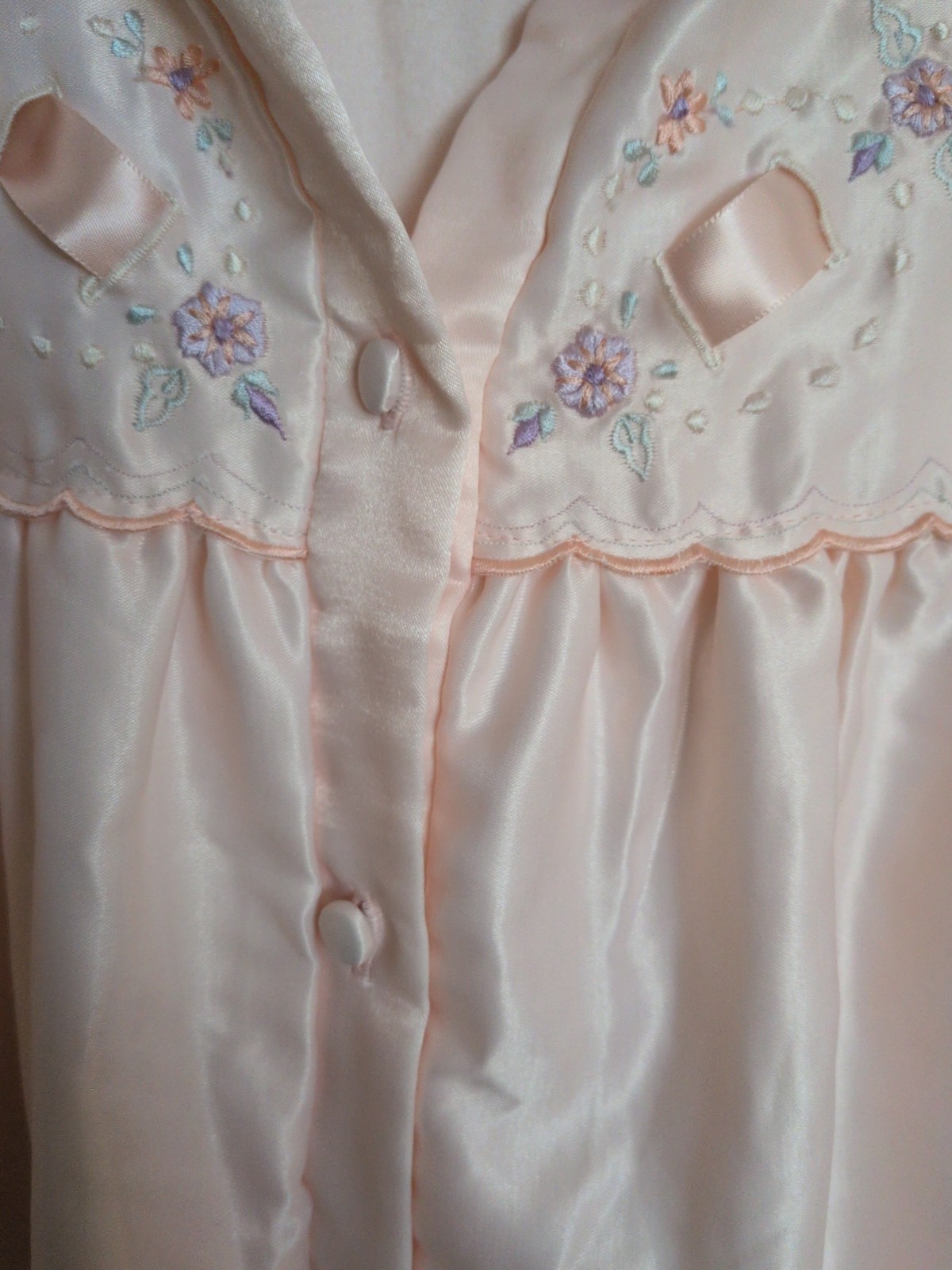 Vintage NWT Barbizon Pink Polyester Cotton Nightgown Sleepwear Sz Medium