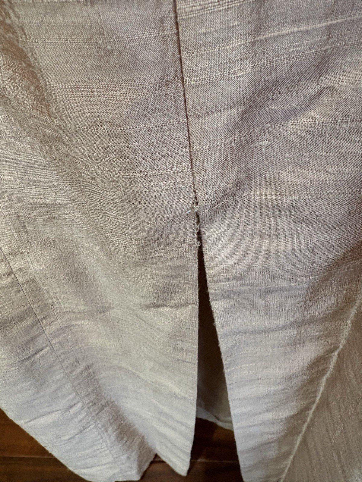 Watters Vintage Dupioni Silk Bridesmaid Dress Size 4 Champagne