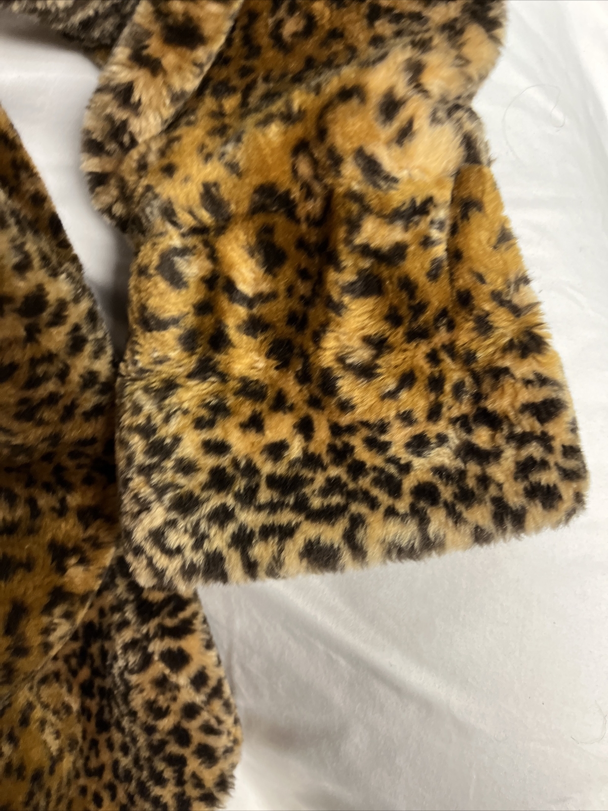 Vintage 70s 80s Monterey Fashions Leopard Coat Women’s Sz Large *See Description