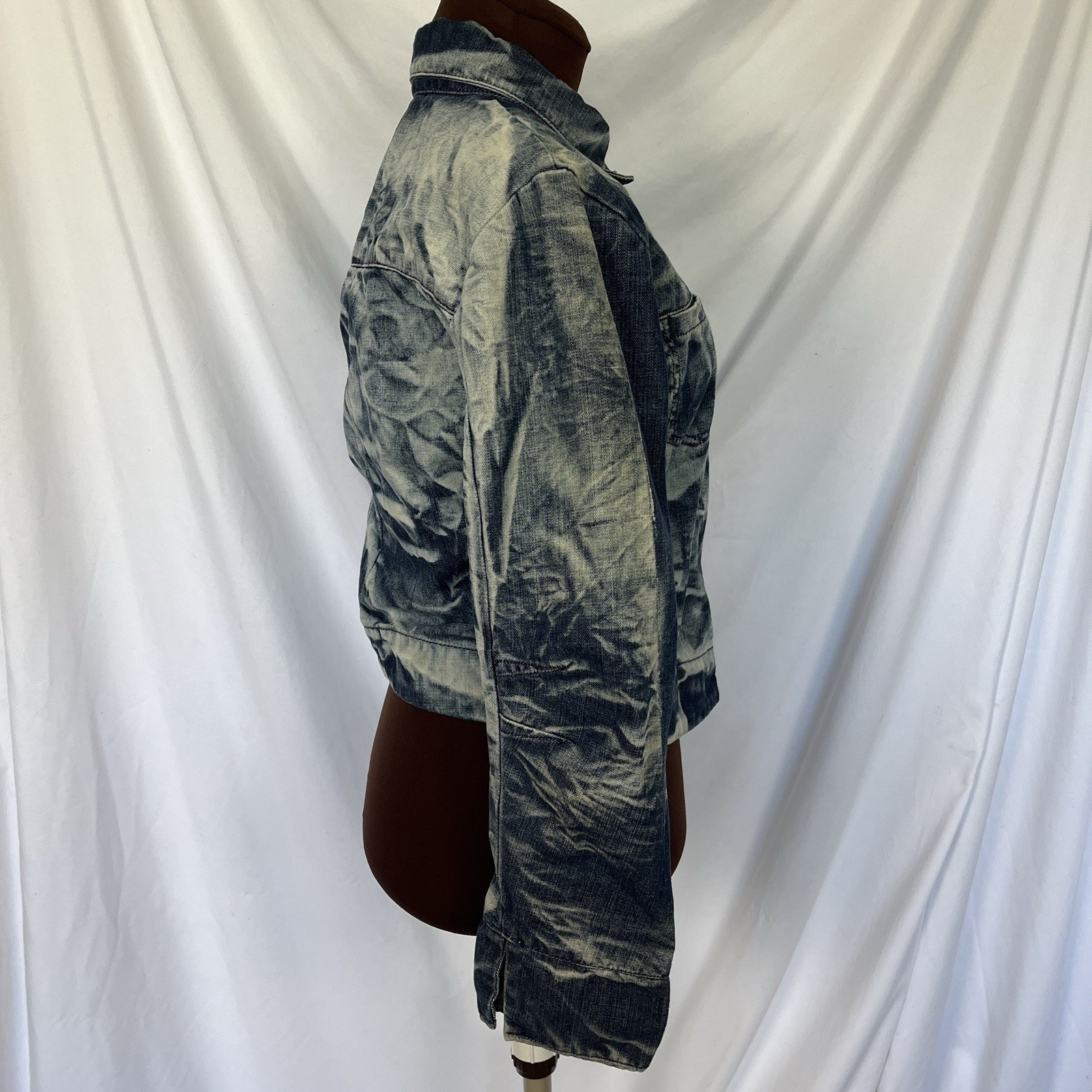 VTG 90s Levi’s SilverTab OOAK 2pc Sample Denim Jacket Set Womens Medium
