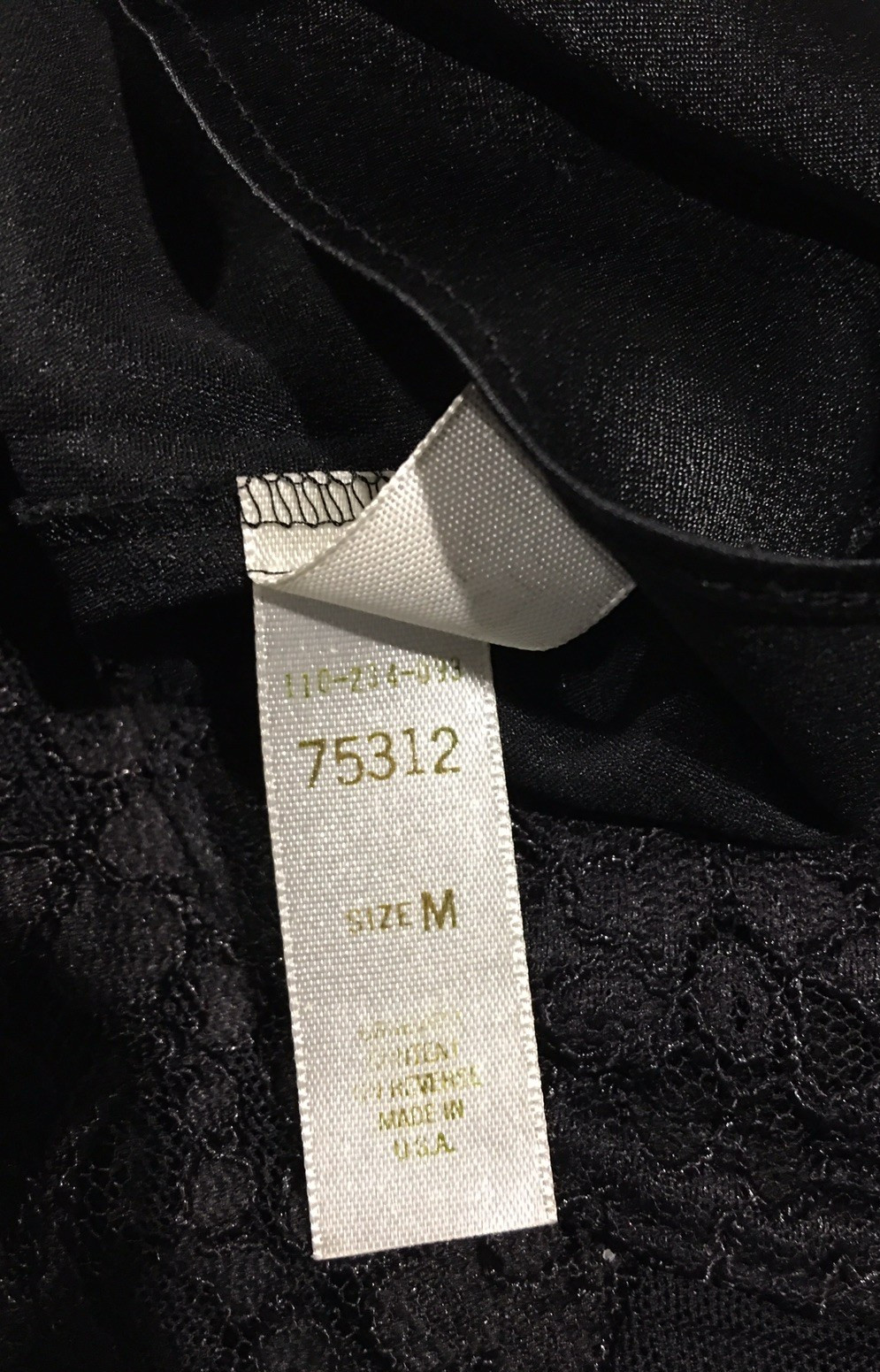 Vtg Victoria’s Secret Black Satin Push Up Bra Slip M