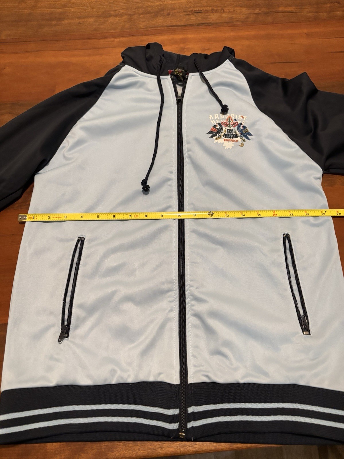 Y2K Track Style Jacket/ Hoodie Buffalo David Bitton