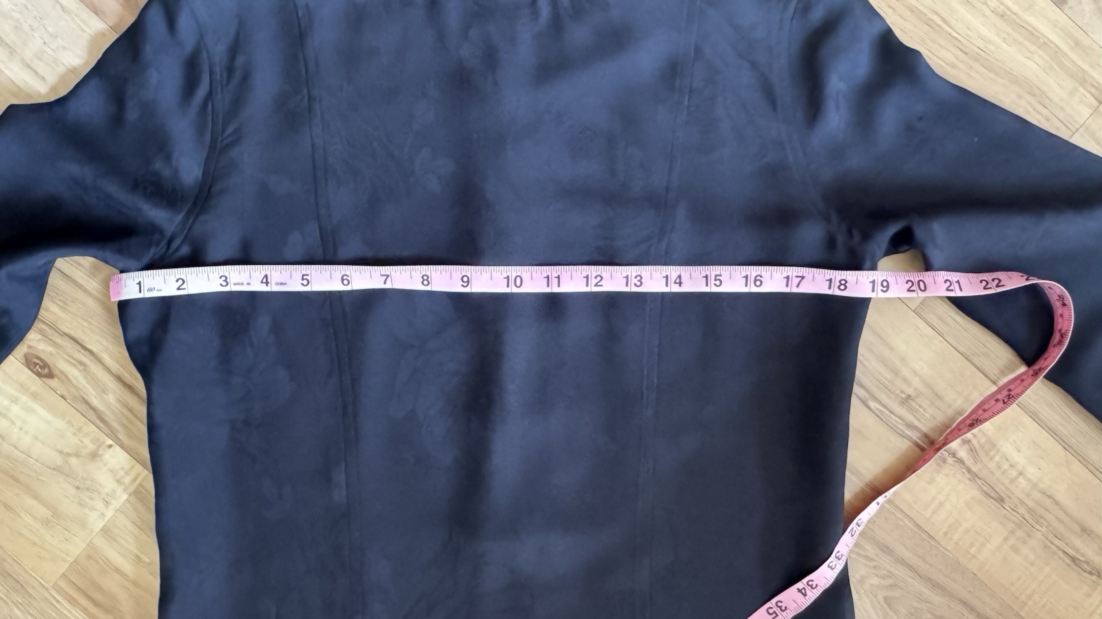 Vtg 90s Calvin Klein Collection Navy Silk Rose Blouse Size 4 Carolyn bessette