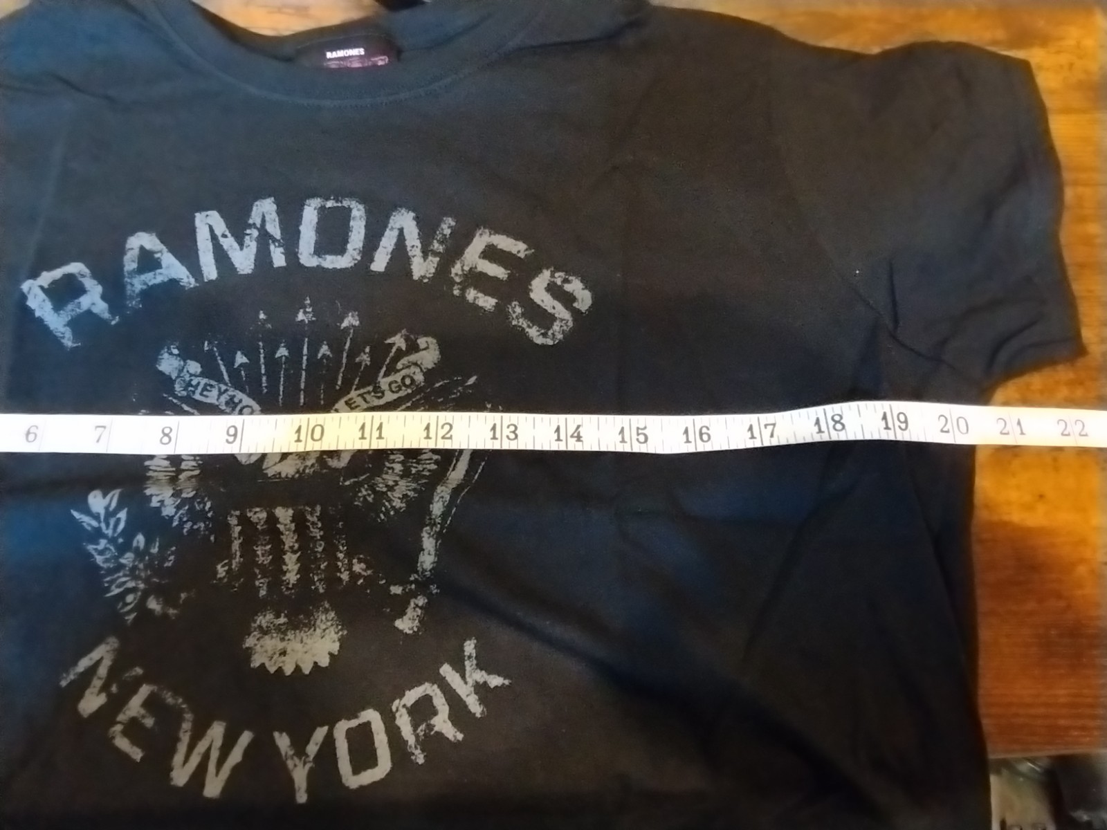 🖤 Ramones New York Women’s T-Shirt 2XL Black Punk Rock Band Tee