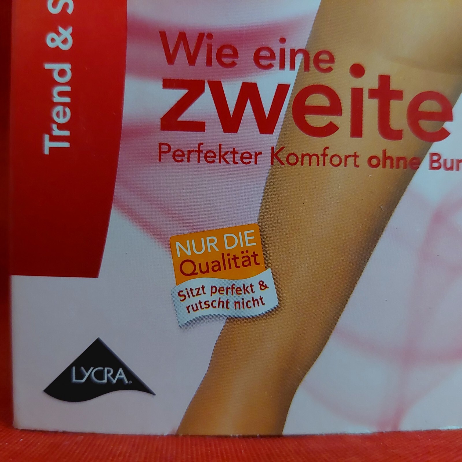Vintage Pantyhose Zweite Haut Germany Nur Die Size S Color Amber BBROS3