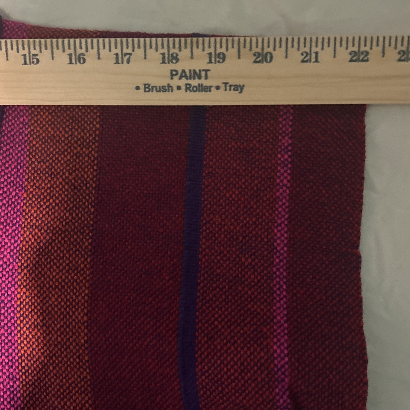 Parrott Fabrics Inc Alice Kagawa Handwoven Open Vest Fringe Santa Fe NM