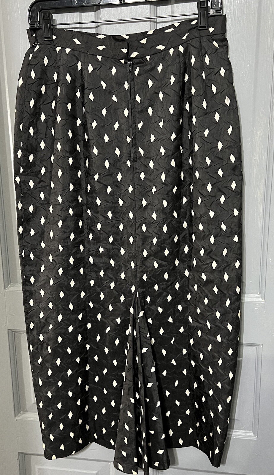 Handmacher Sport Women’s Vtg Midi Skirt Textured Imported Fabric ILGWU 1950’s