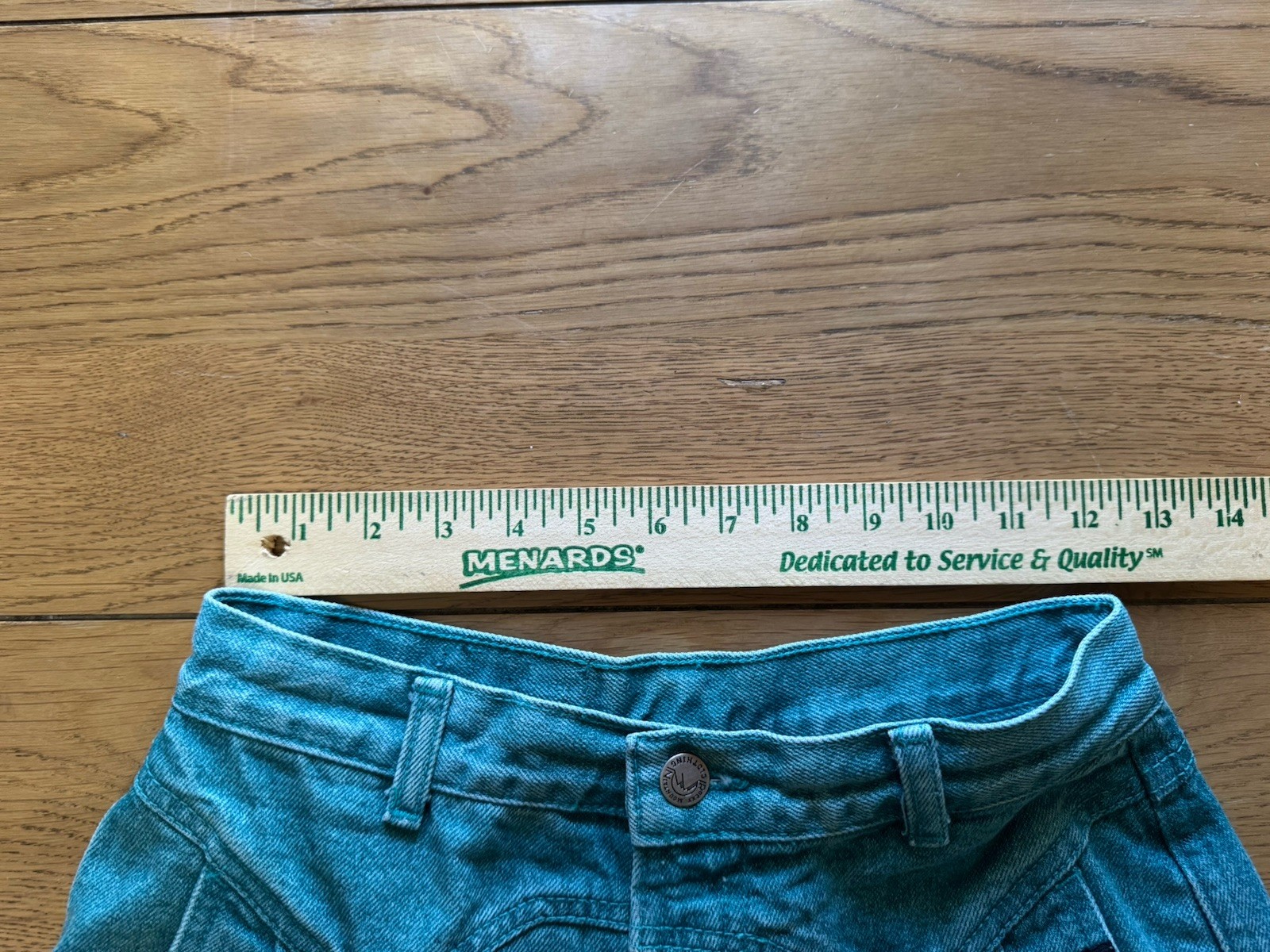 Rocky Mountain Jeans Teal Bareback Women 9/10 Vintage Mom Jeans Western Cowgirl