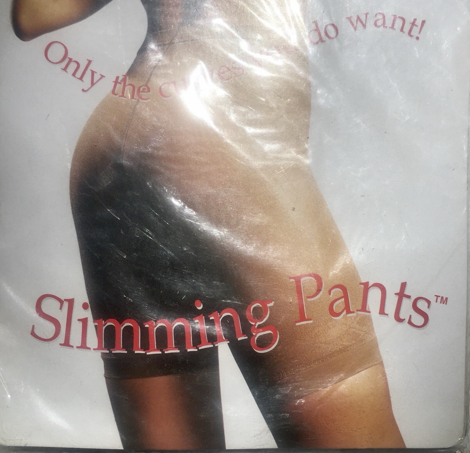 Vintage Pantyhose Slimming Pants Large Natural Pound Ridge Products Tummy Lift