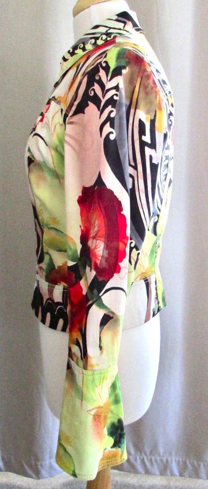 Vintage Y2K ALBERTO MAKALI Jacket Multi Color 6- RARE